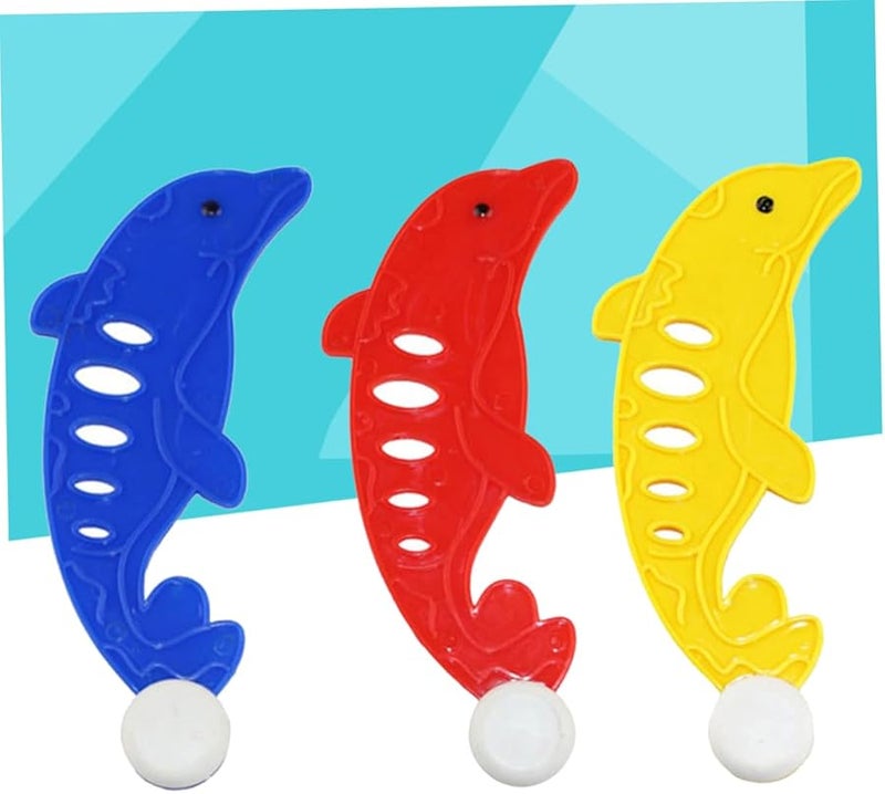Blue Dolphin Shape Pool Diving Toys For Kids Swimming Pool Learning Fun - Image 2